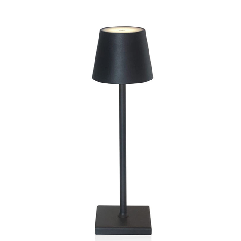 Lámpara réplica de mesa Poldina - Negro