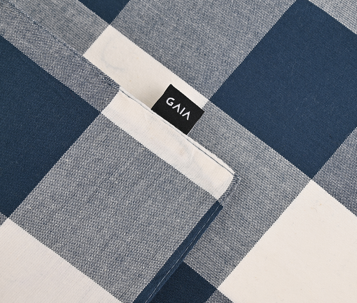 Mantel individual 45 x 35 cm Cuadros Grandes- Azul