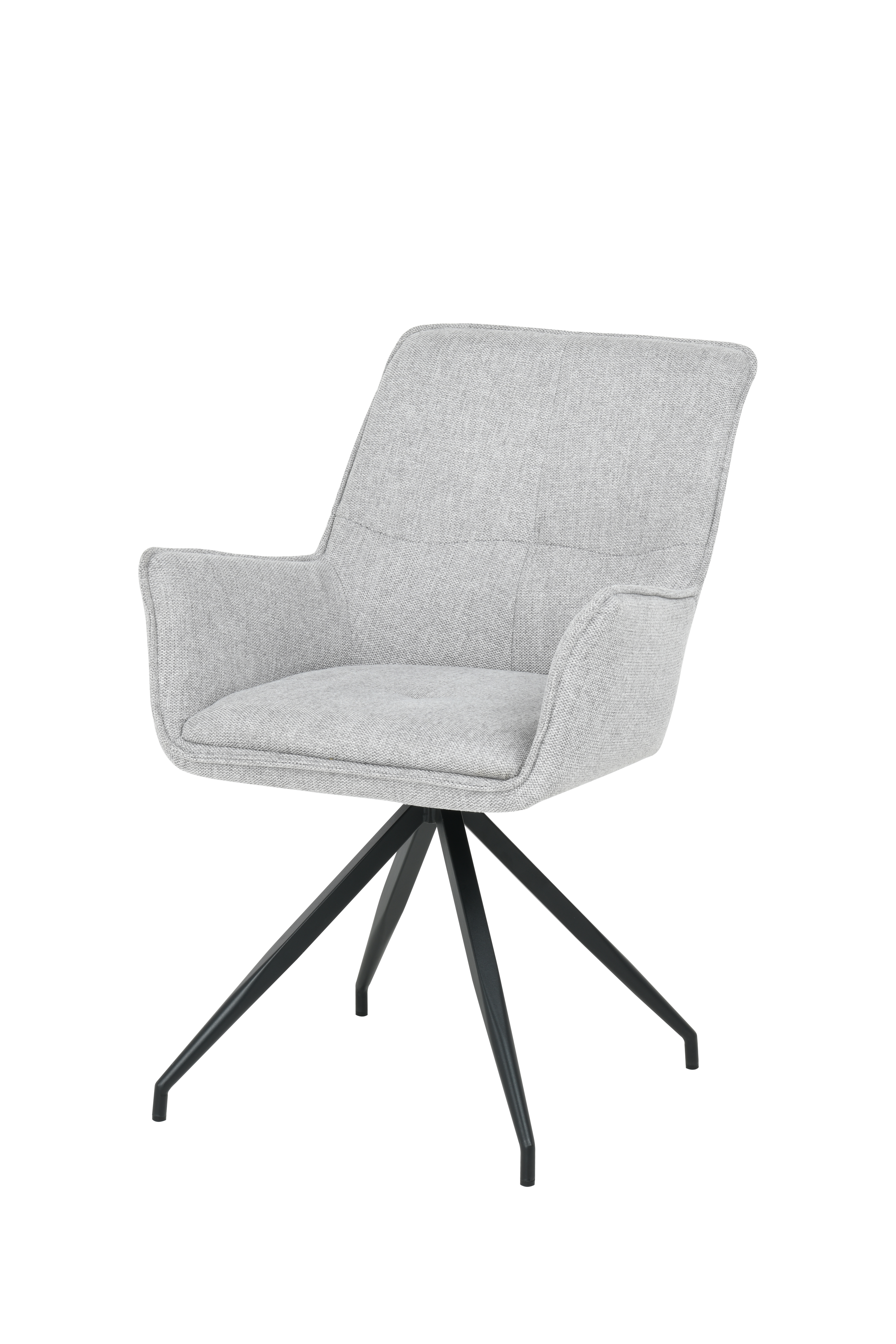 Silla de comedor Caborca - Gris claro