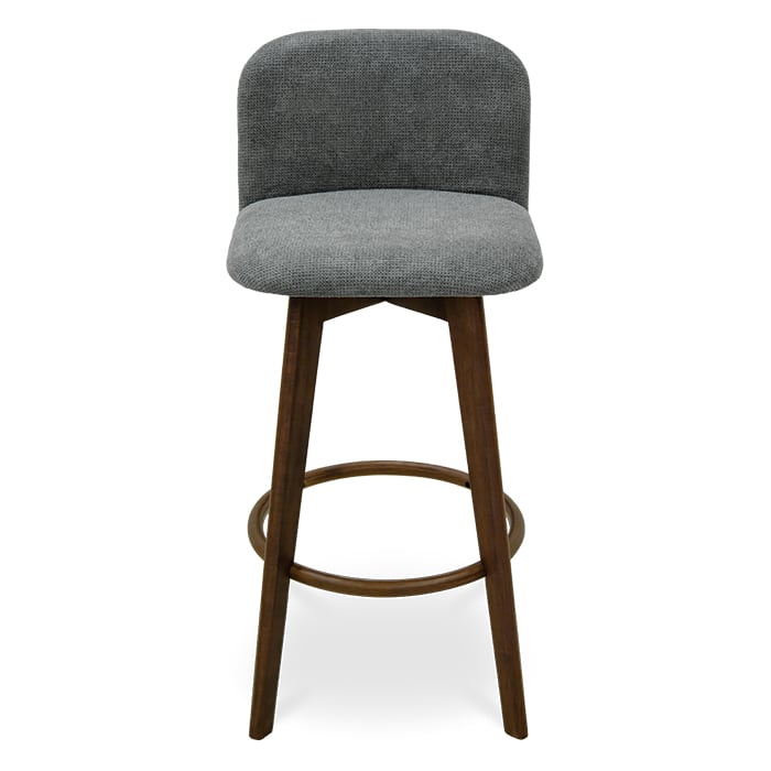 Banco alto Leco - Gris oscuro