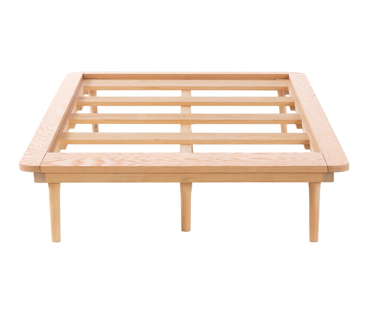 Base de cama individual con pie de cama Sei Natural