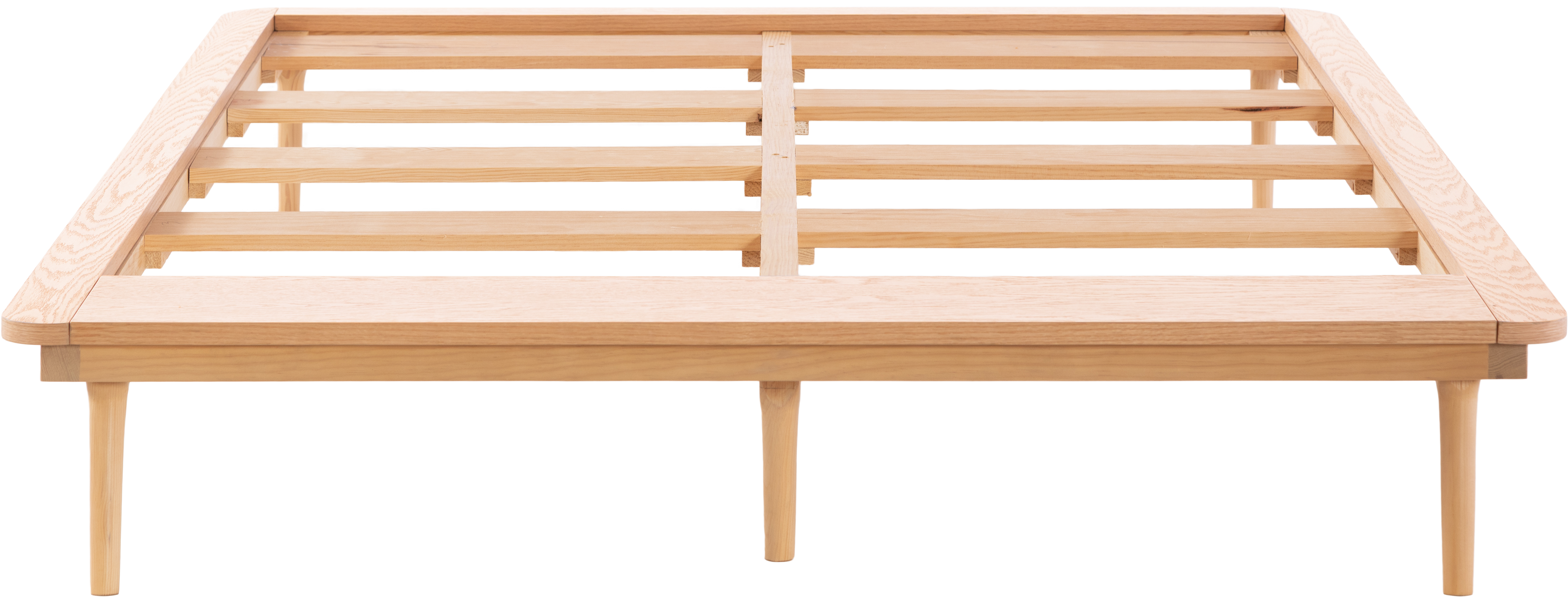 Base de cama queen size con pie de cama Sei Natural