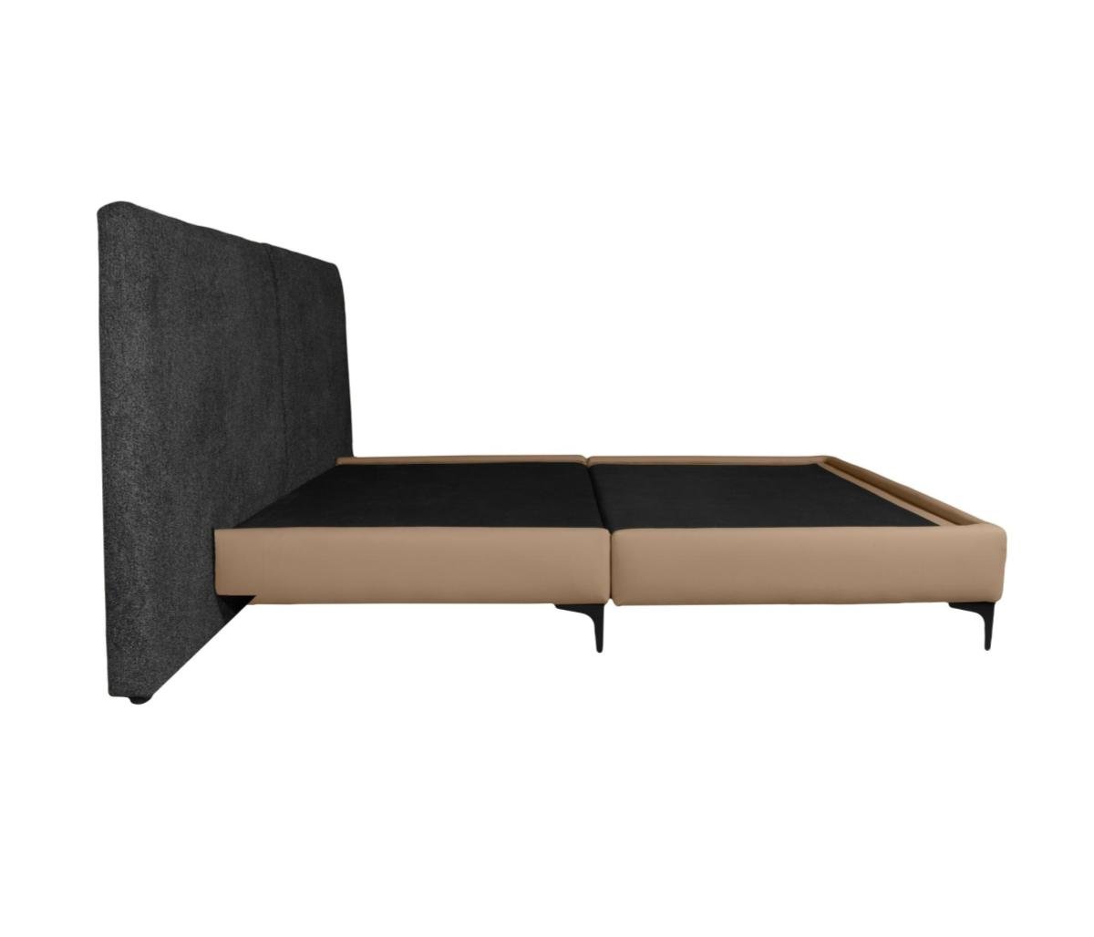 Cama King size, Blake, Gris oscuro