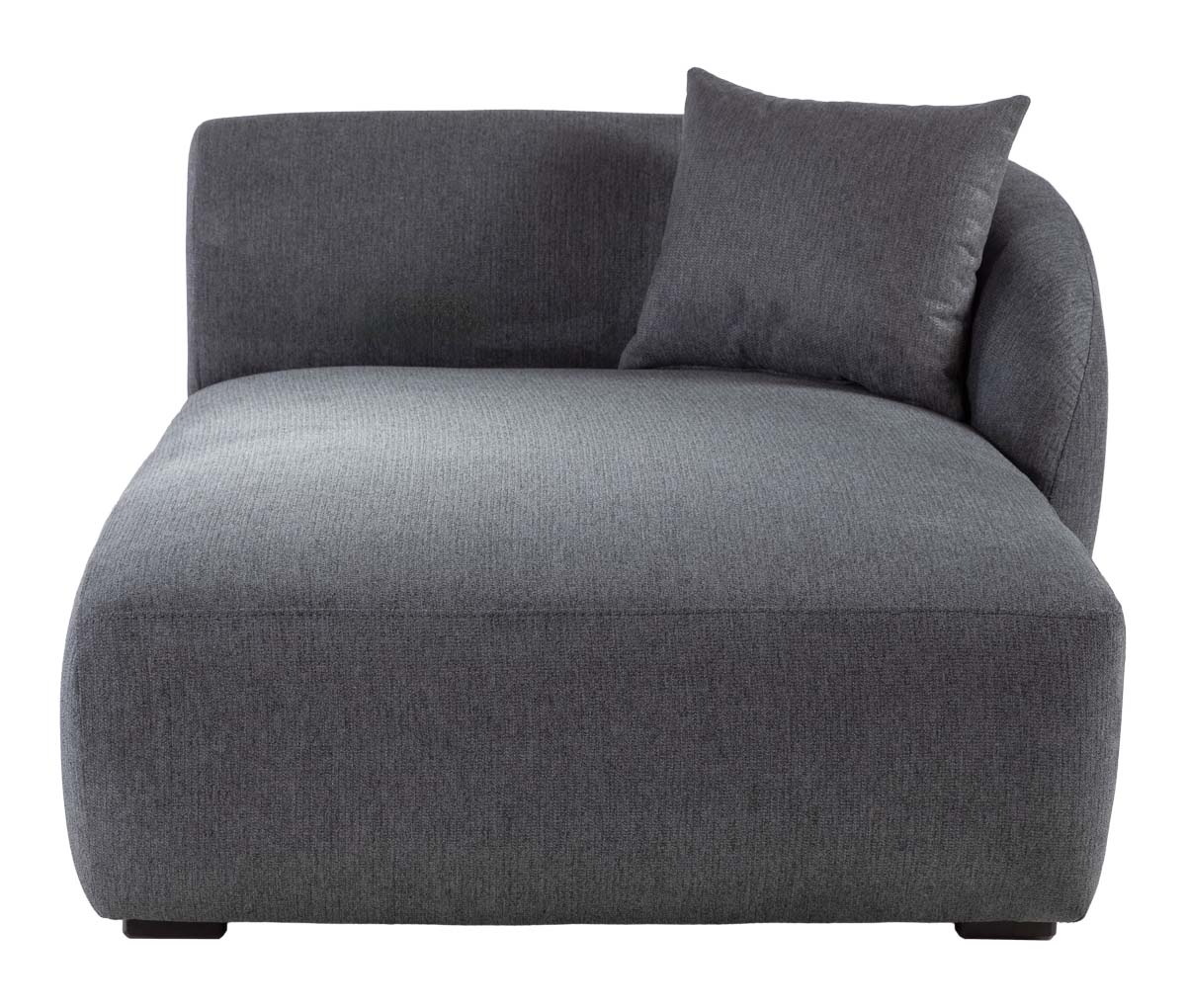 Chaise derecho Kant - Gris oscuro