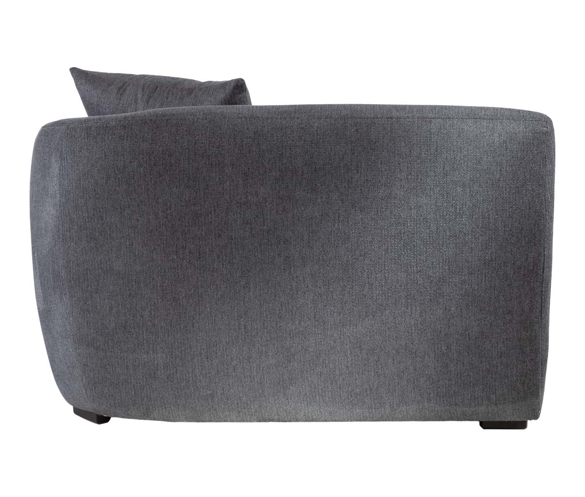 Chaise derecho Kant - Gris oscuro