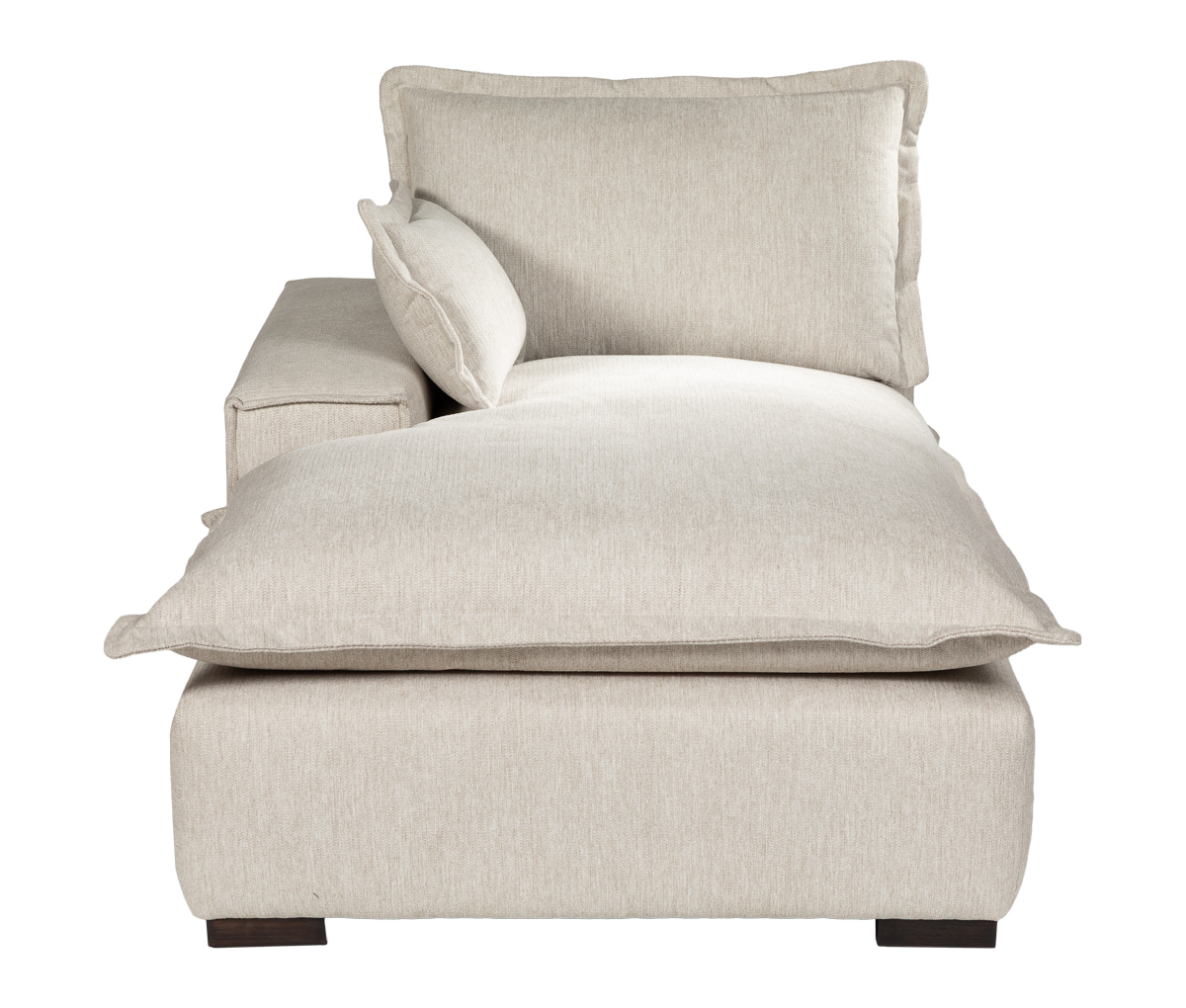 Chaise izquierdo Emilia - Marfil