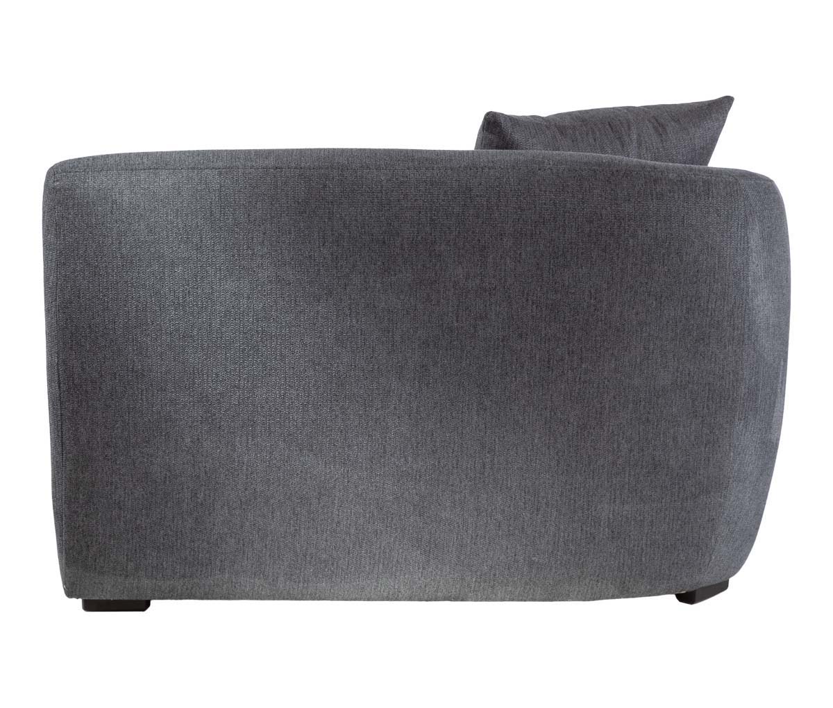 Chaise izquierdo Kant - Gris oscuro
