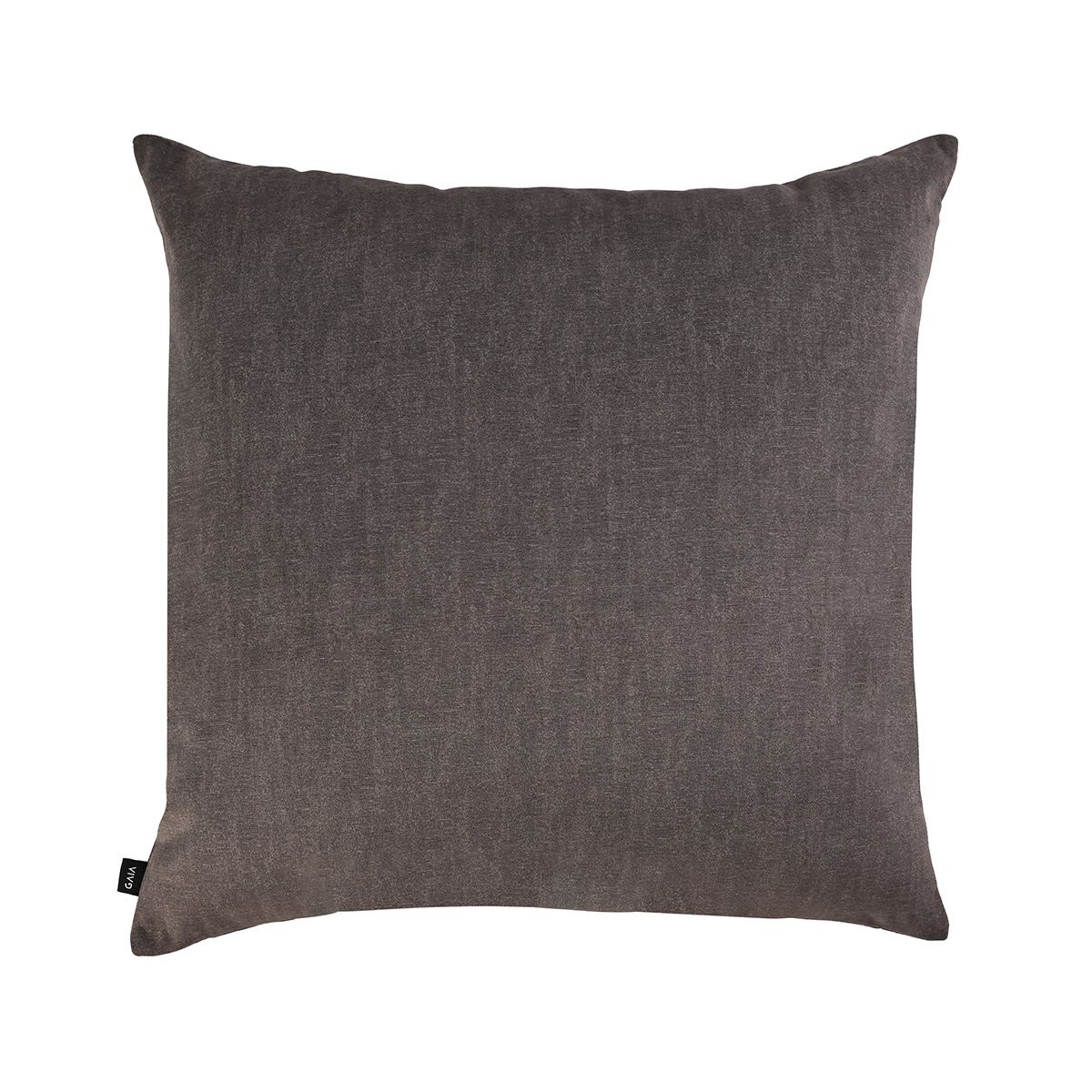 Cojin 50 x 50 cm Soffio - Gris oscuro con rayas verdes