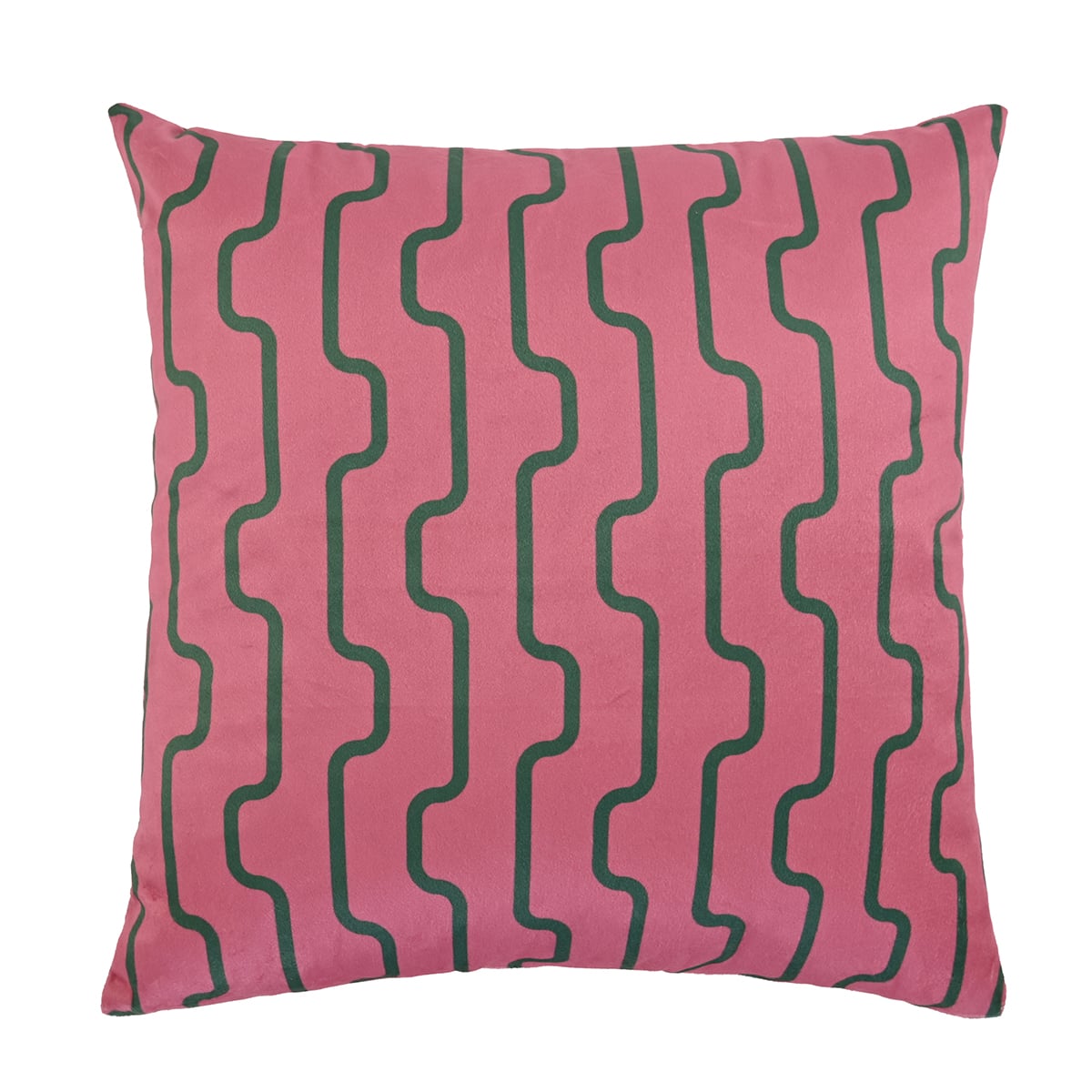 Cojín 50 x 50 cm Grecas - Rosa