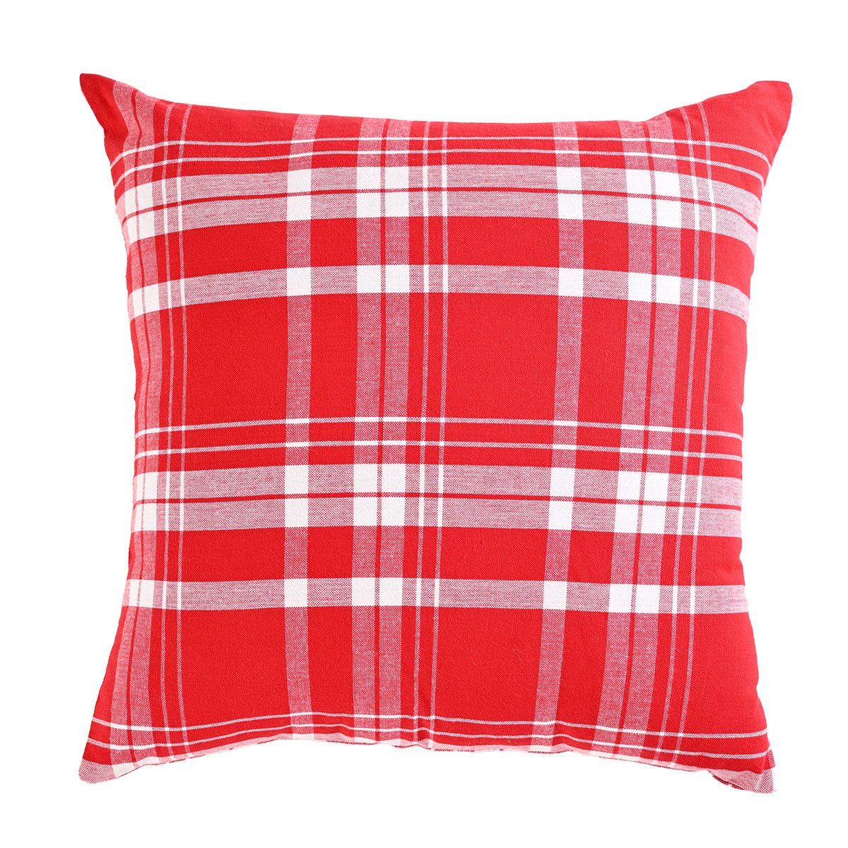 Cojín de algodón 45 x 45 cm Cobijo - Rojo