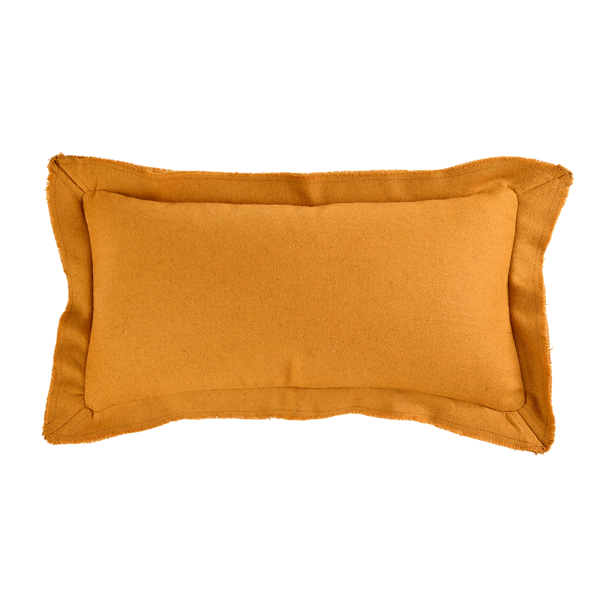 Cojín de lana 30 x 50 cm Céfiro - Mostaza