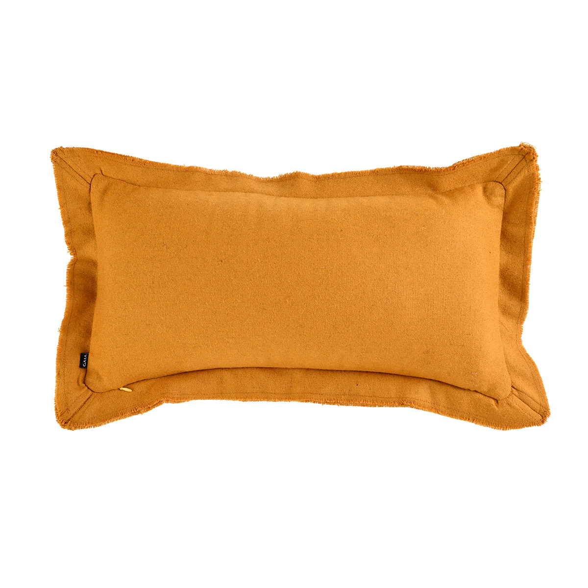Cojín de lana 30 x 50 cm Céfiro - Mostaza