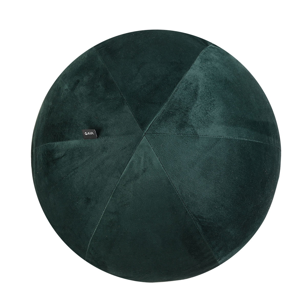 Cojín esfera de terciopelo grande - Verde