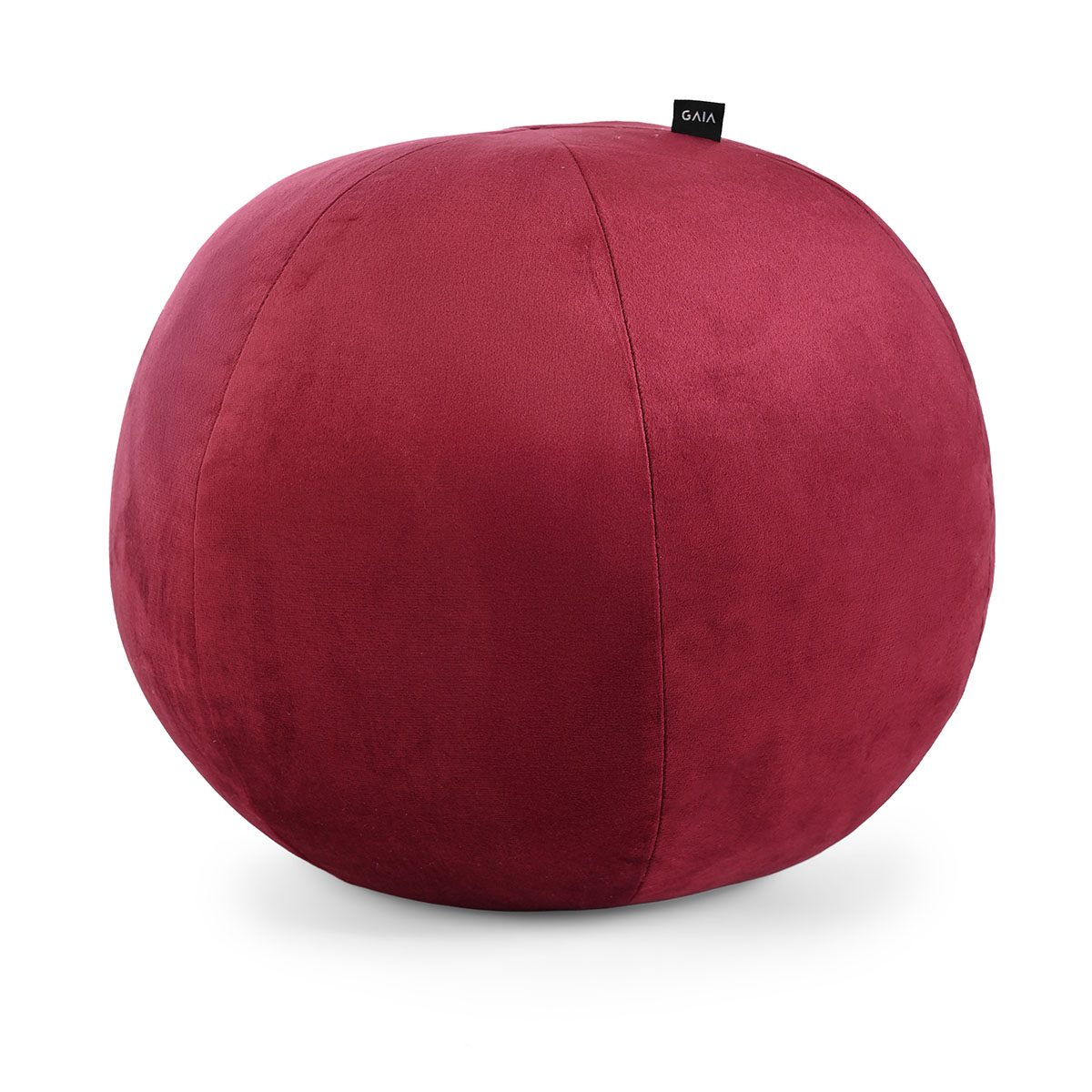 Cojín esfera de terciopelo grande - Vino