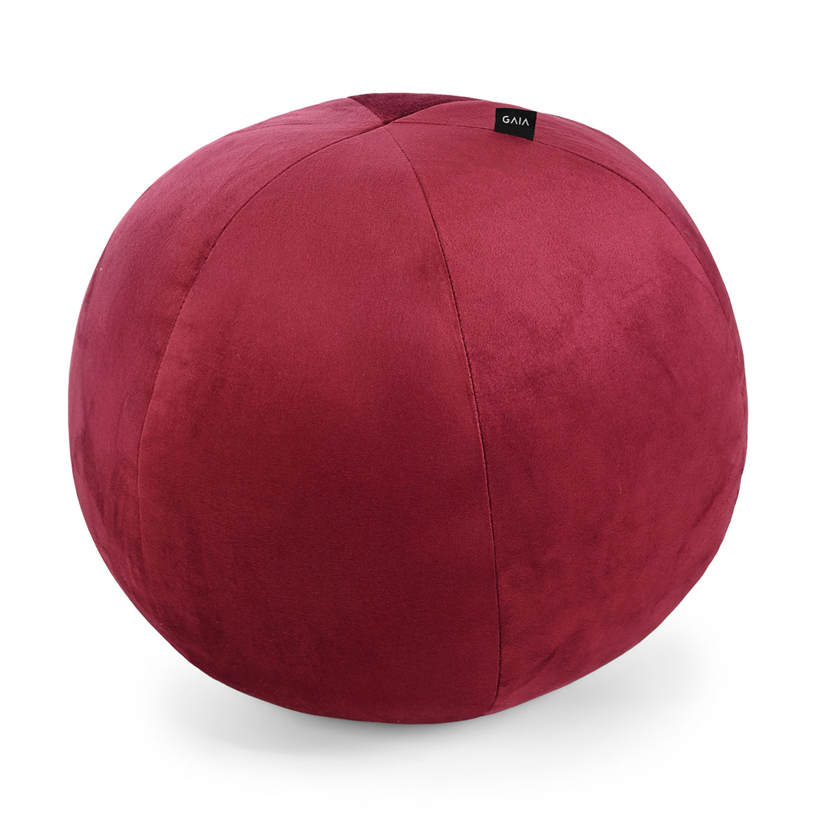 Cojín esfera de terciopelo grande - Vino