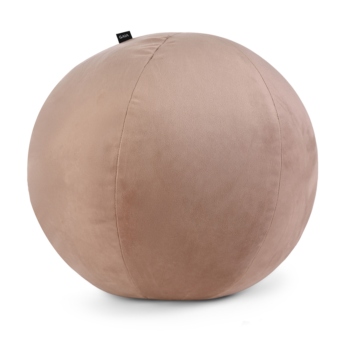 Cojín esfera de terciopelo mediana - Rosa claro