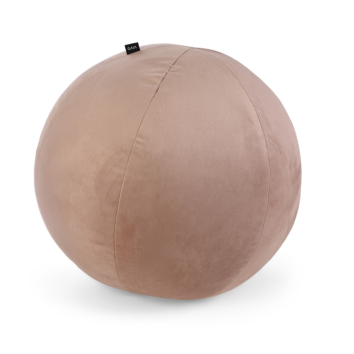 Cojín esfera de terciopelo mediana - Rosa claro