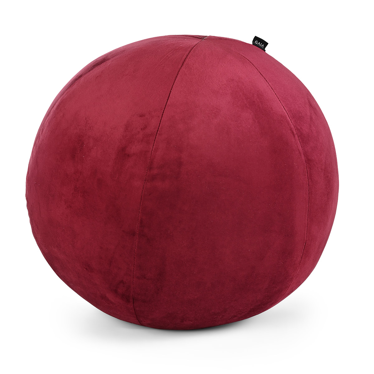 Cojín esfera de terciopelo mediana - Vino