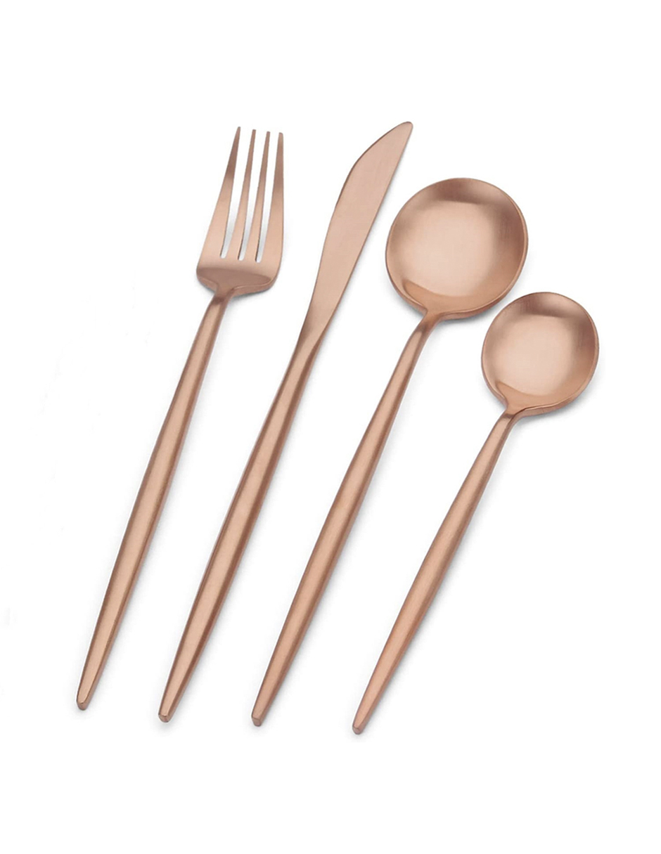 Juego de cubiertos para 4 personas Mocorito - Bronce