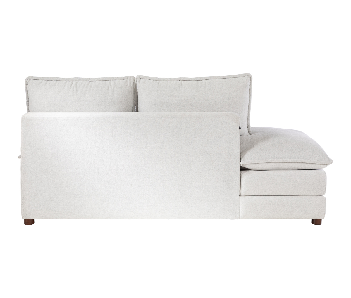 Modulo central 2 cuerpos con banca izquierda, Andrea, Marfil