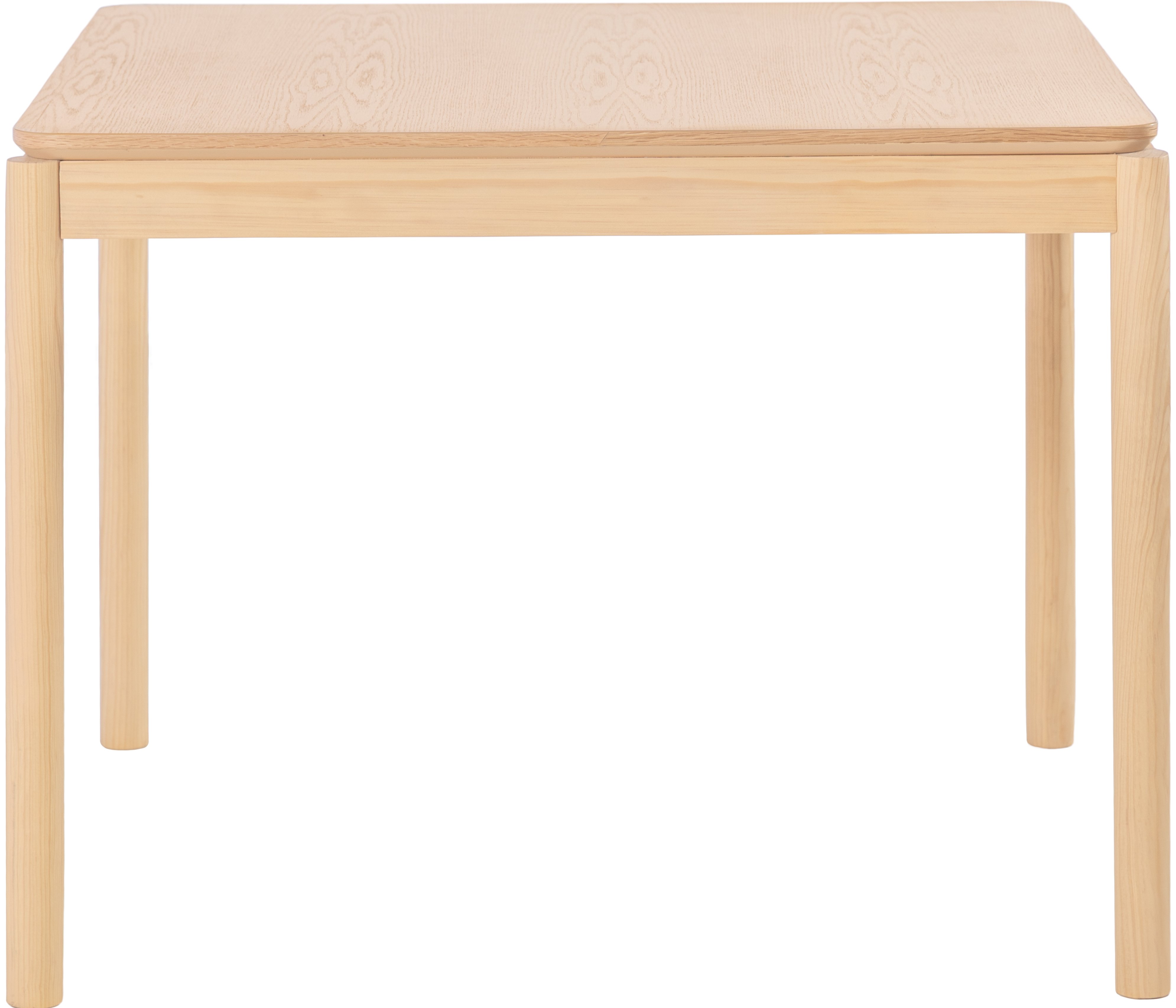 Mesa de comedor cuadrada 100 cm Akari Encino