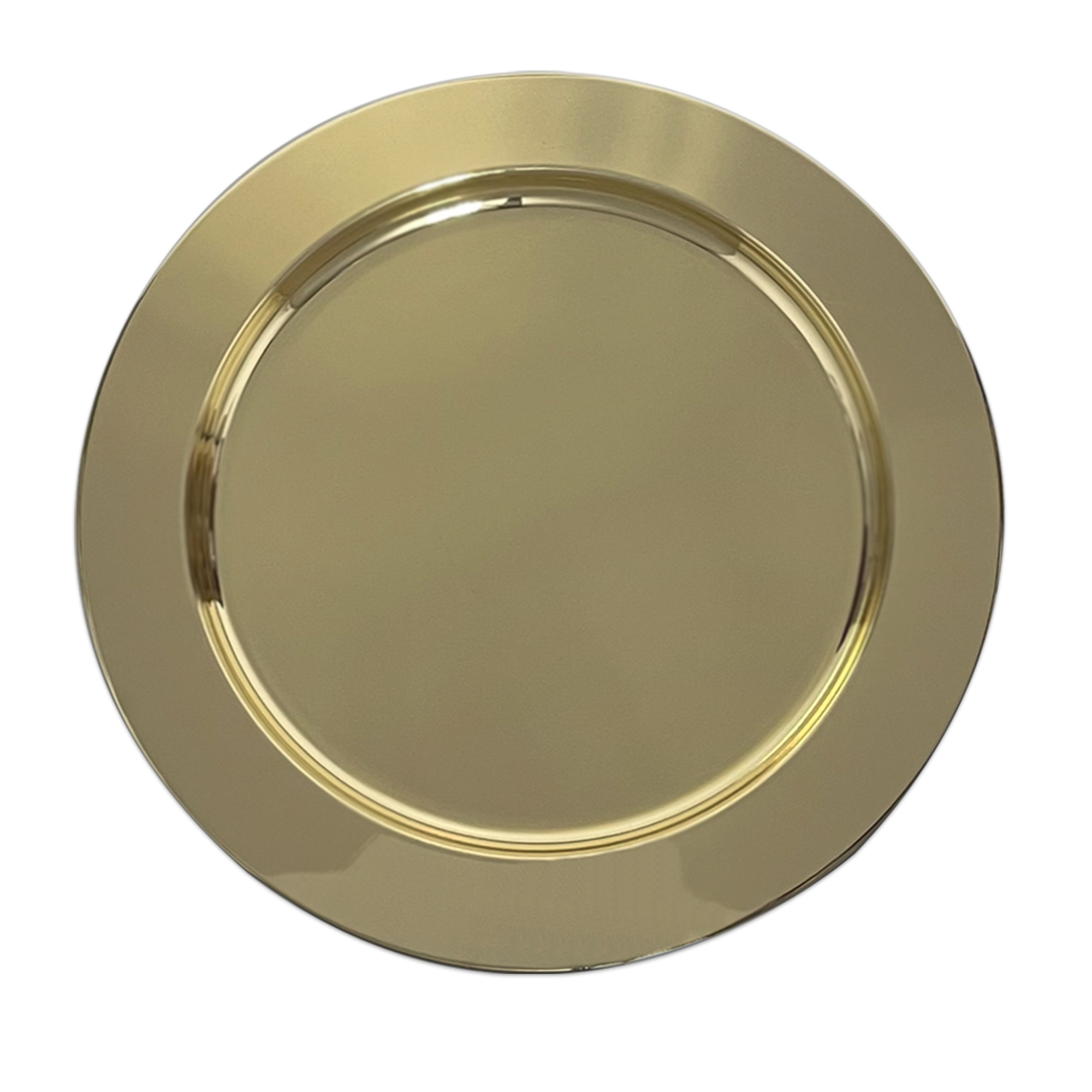 Plato base de acero Cabo - Dorado