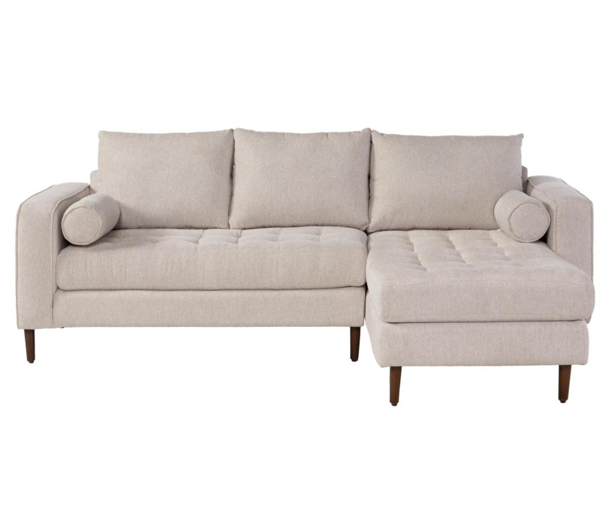 Sala esquinera, derecha, Landero, beige