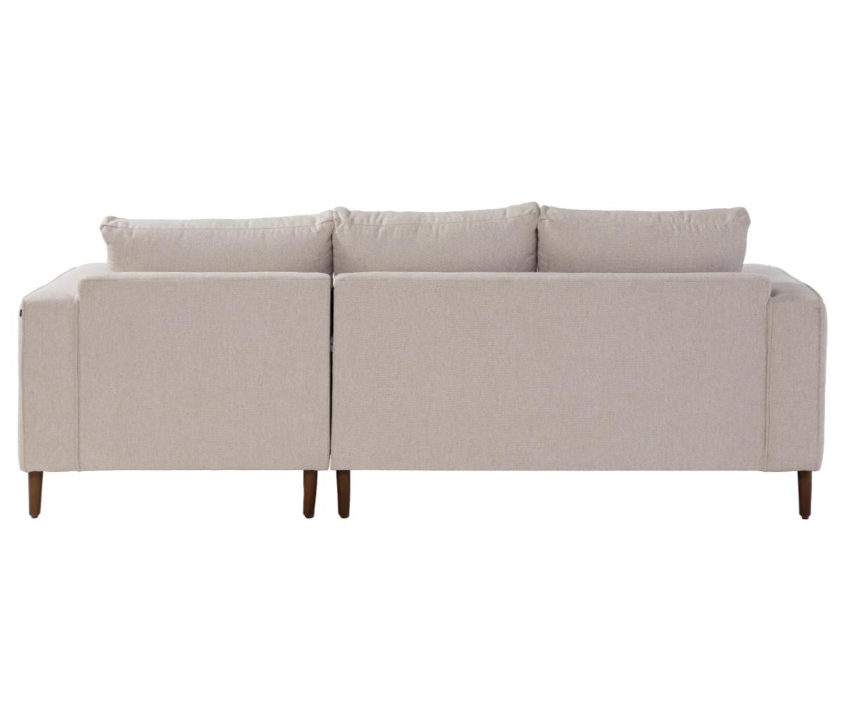 Sala esquinera, derecha, Landero, beige