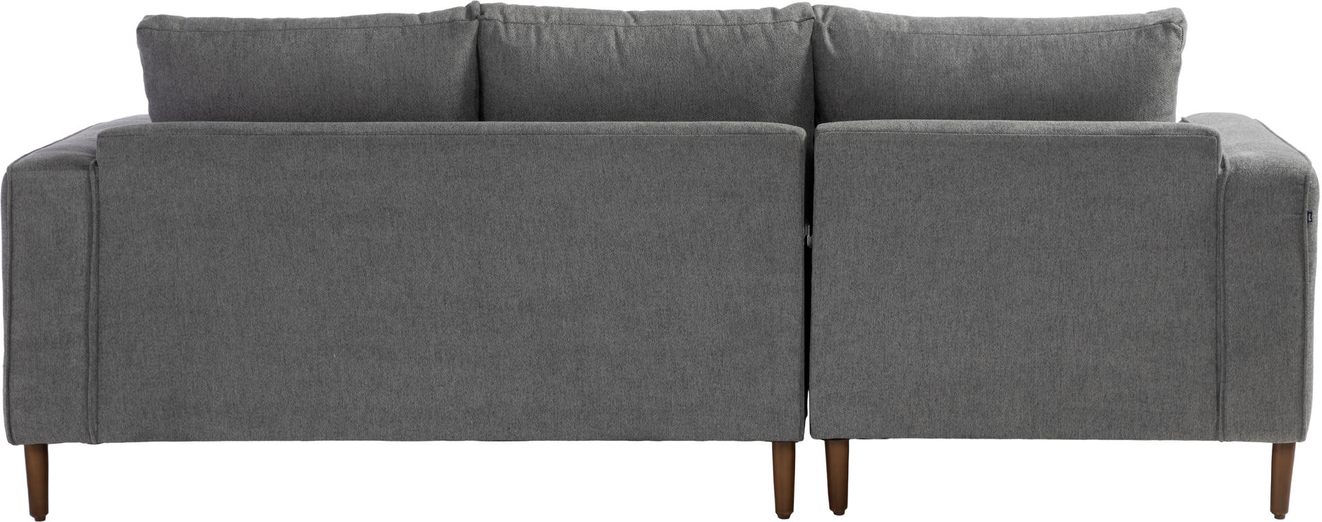 Sala esquinera izquierda, Landero, gris oscuro