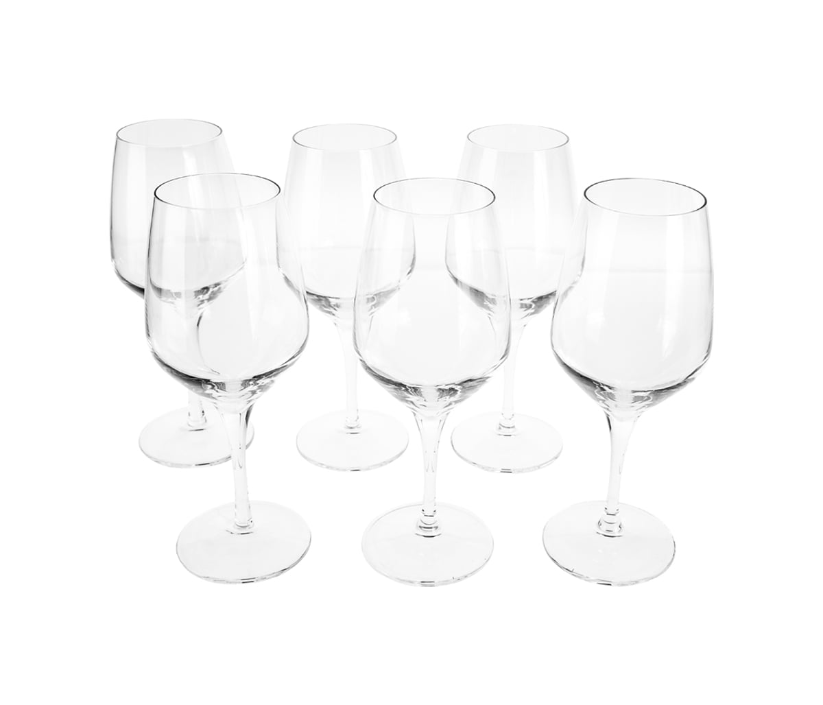 Set de 6 copas para agua 470 ml Virela - Transparente