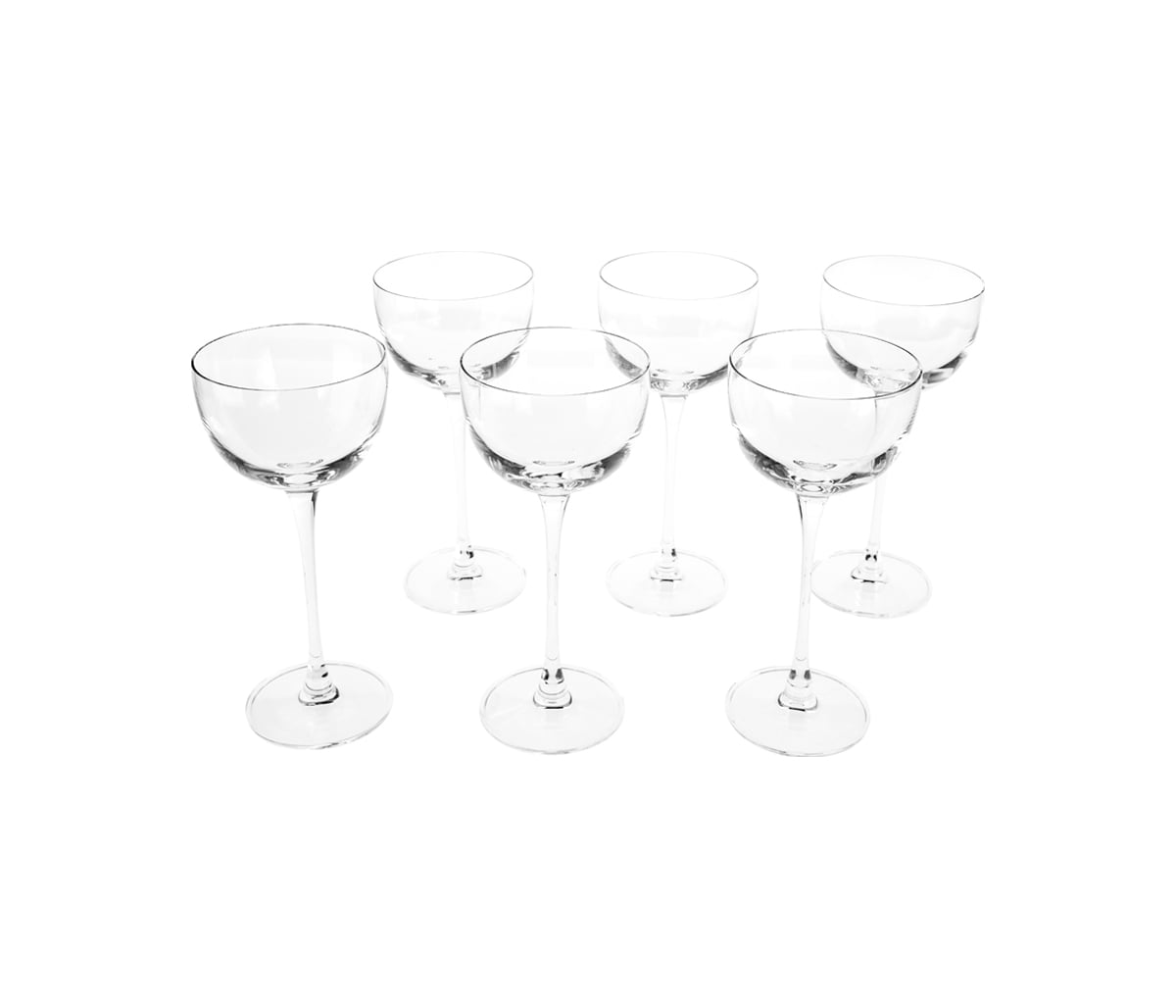 Set de 6 copas para cocktail135 ml Ópalo - Transparente