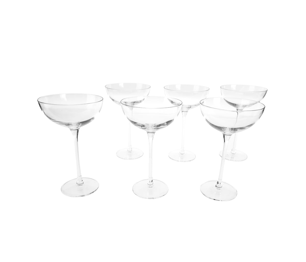 Set de 6 copas para cocktail195 ml Ópalo - Transparente