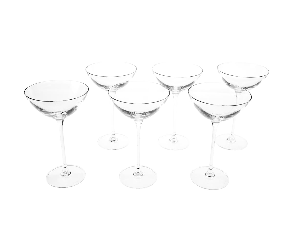 Set de 6 copas para cocktail 170 ml Ópalo - Transparente