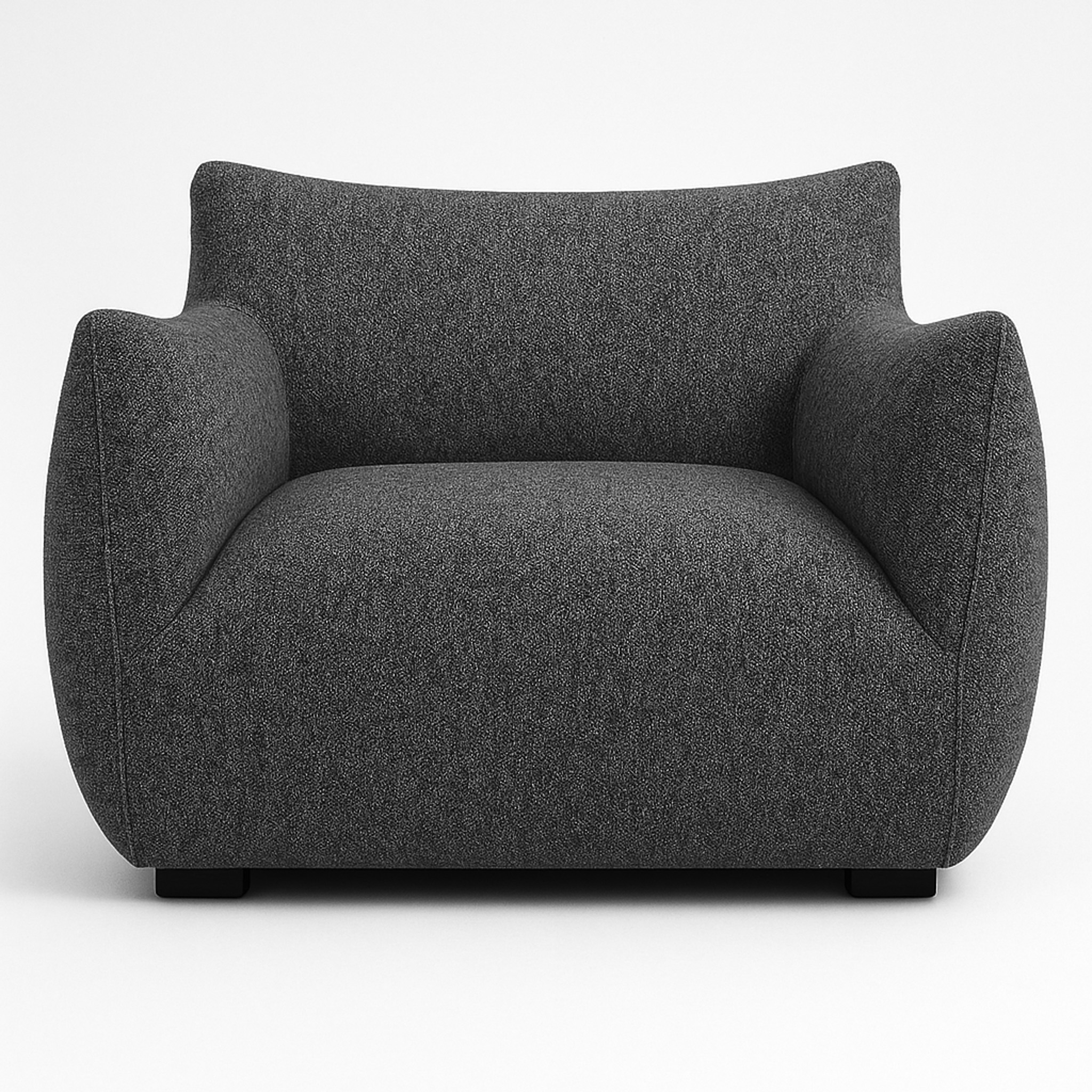 Sillon, Bloom, Gris Oscuro