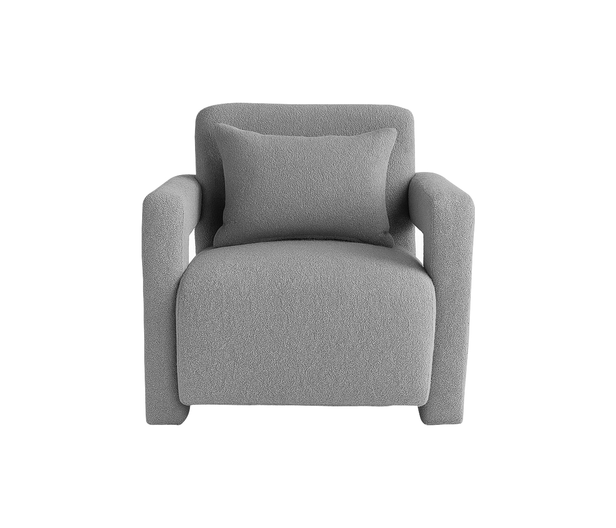 Sillon, Lumo, Gris claro