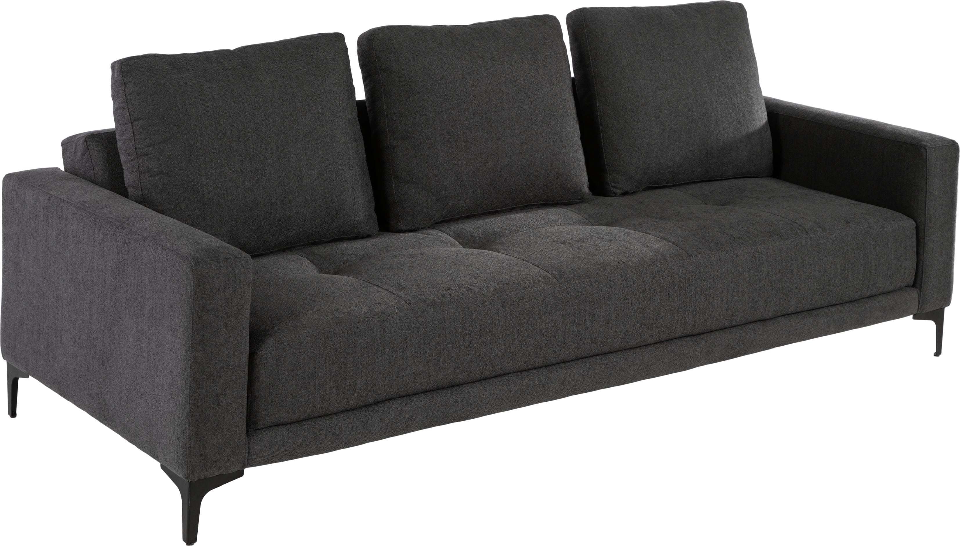 Sofa cama Arriaga, Gris oscuro