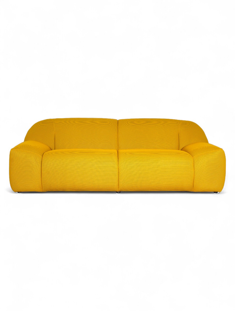 Sofá 3 cuerpos Marcus - Mostaza