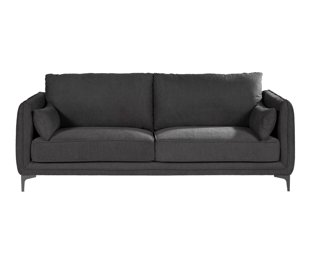 Sofá 3 cuerpos Marina - Gris oscuro