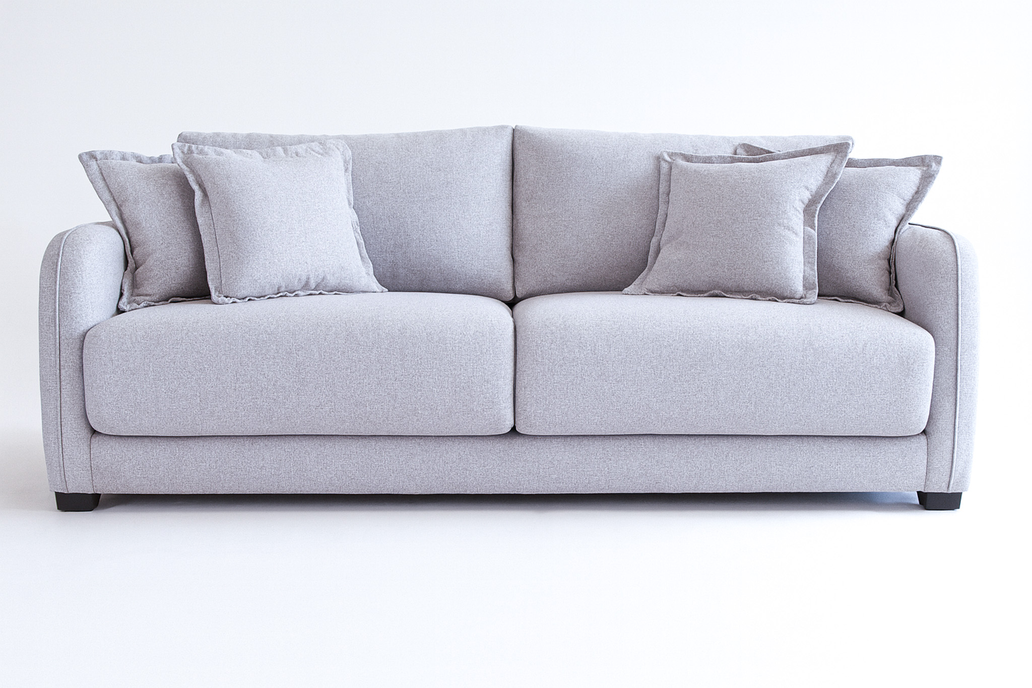 Sofá 3 cuerpos, Paolo, Gris