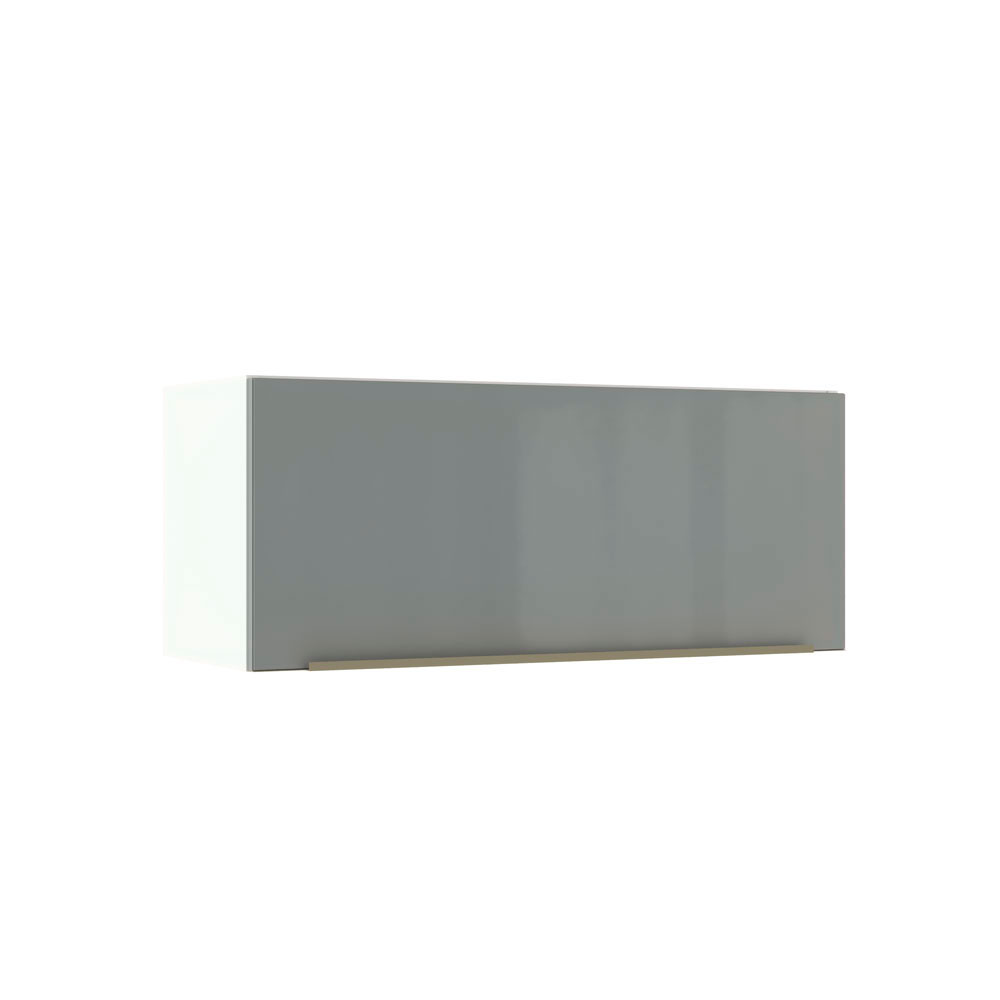 Alacena Lux B 80 cm nogal - Gris