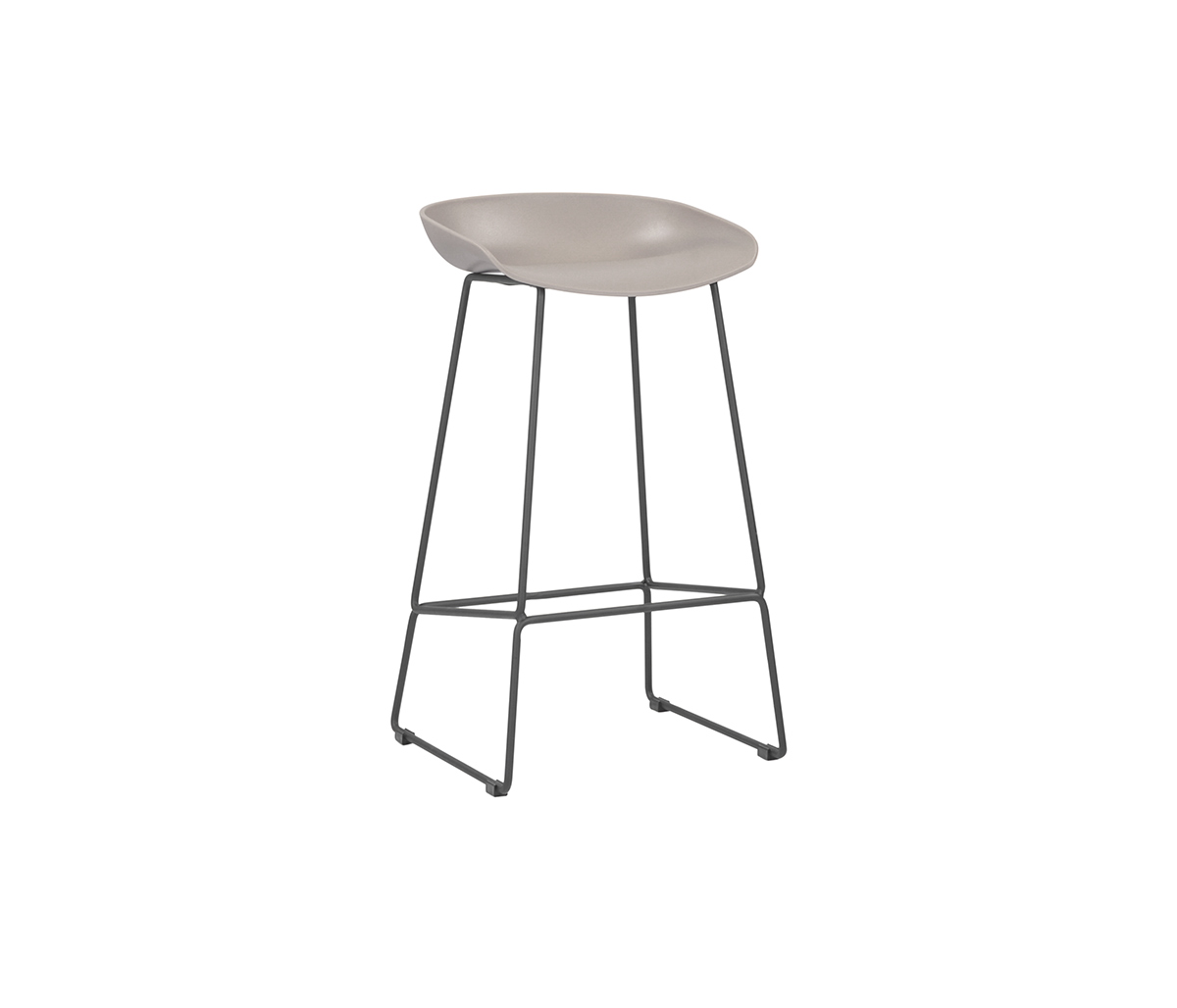Banco alto Morel - Beige