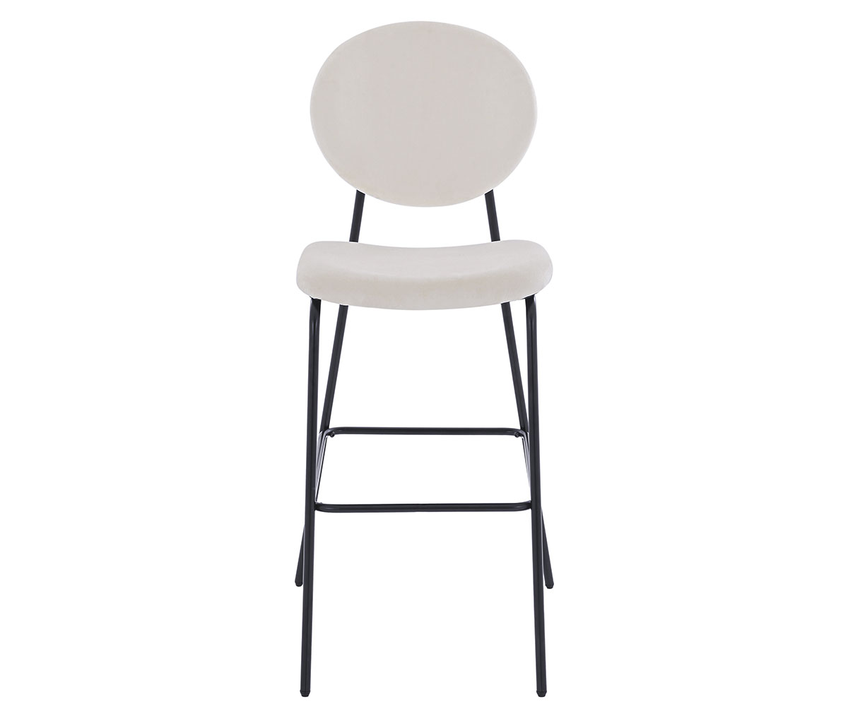 Banco alto Pisa pata negra - Beige