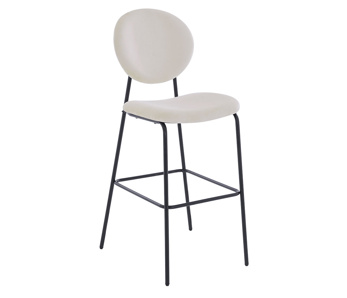 Banco alto Pisa pata negra - Beige