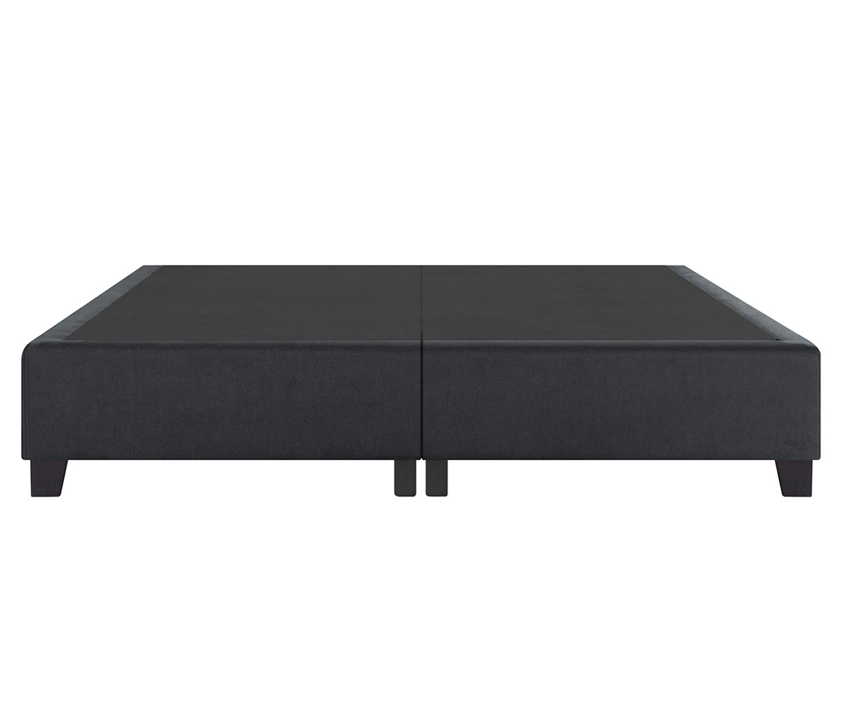 Base de cama king size Alva- Gris oscuro