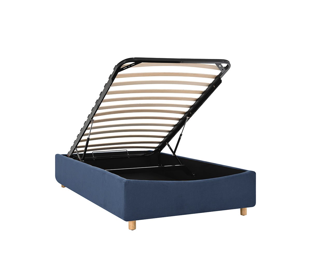 Base de cama Nakane individual - Azul marino