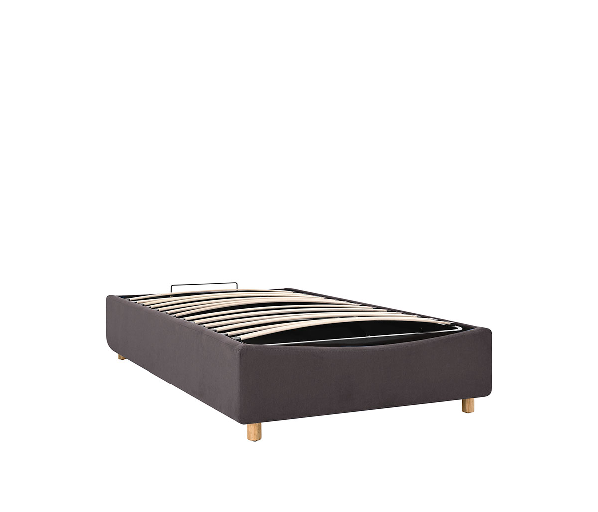 Base de cama Nakane individual - Gris