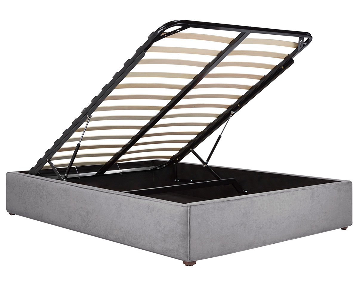 Base Queen Size Toliman - Gris claro
