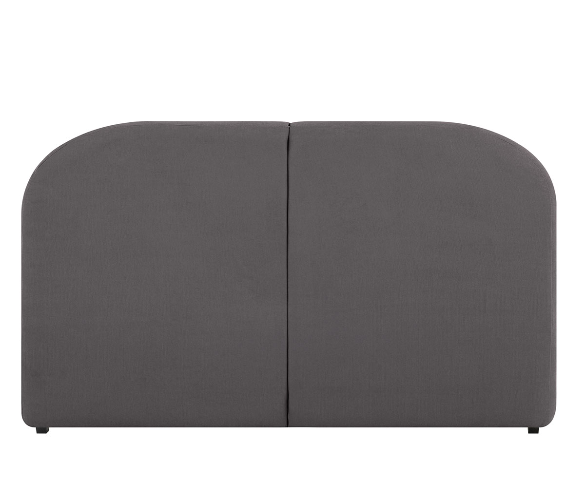 Cabecera Hendrix king size - Gris oscuro