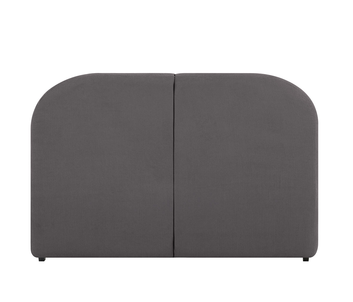 Cabecera Hendrix queen size - Gris oscuro