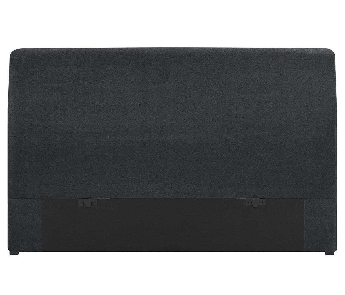 Cabecera king size Alva - Gris oscuro